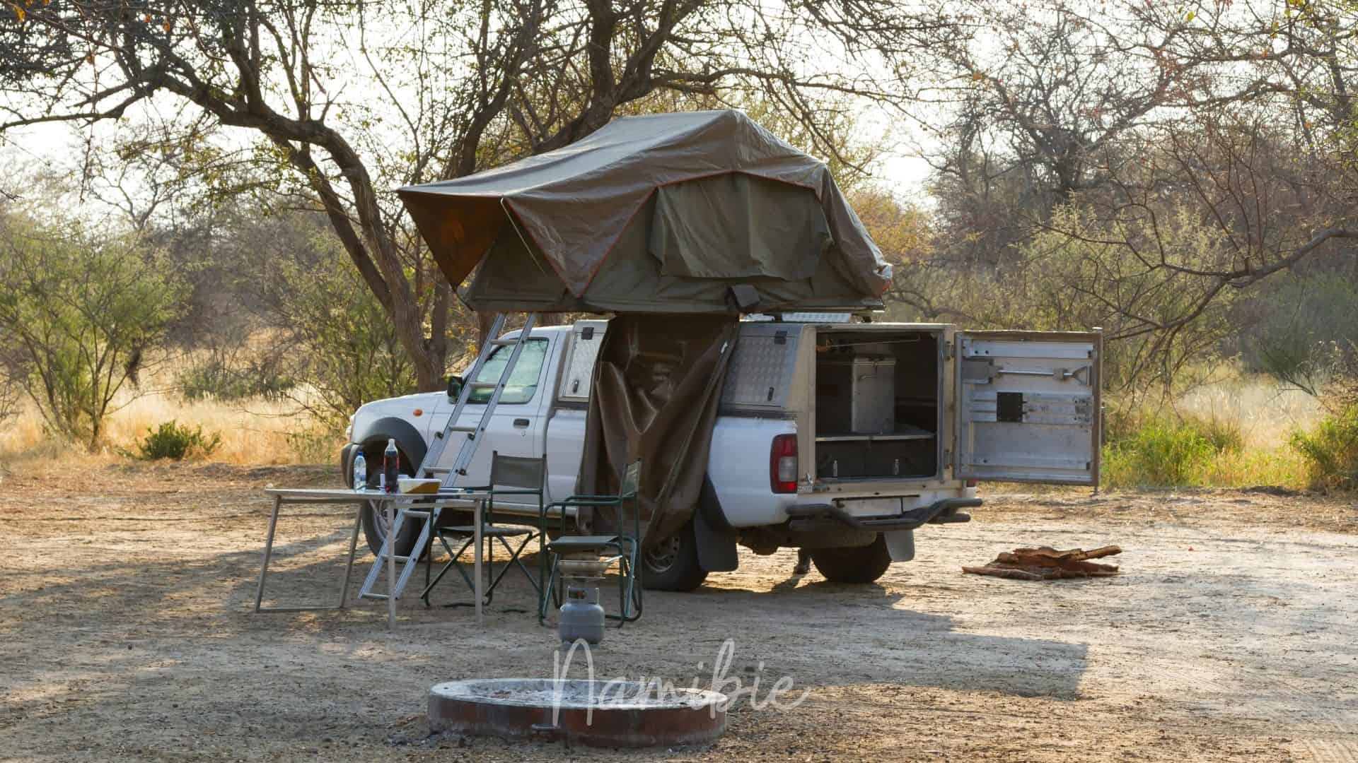 Namibie 4x4 camping